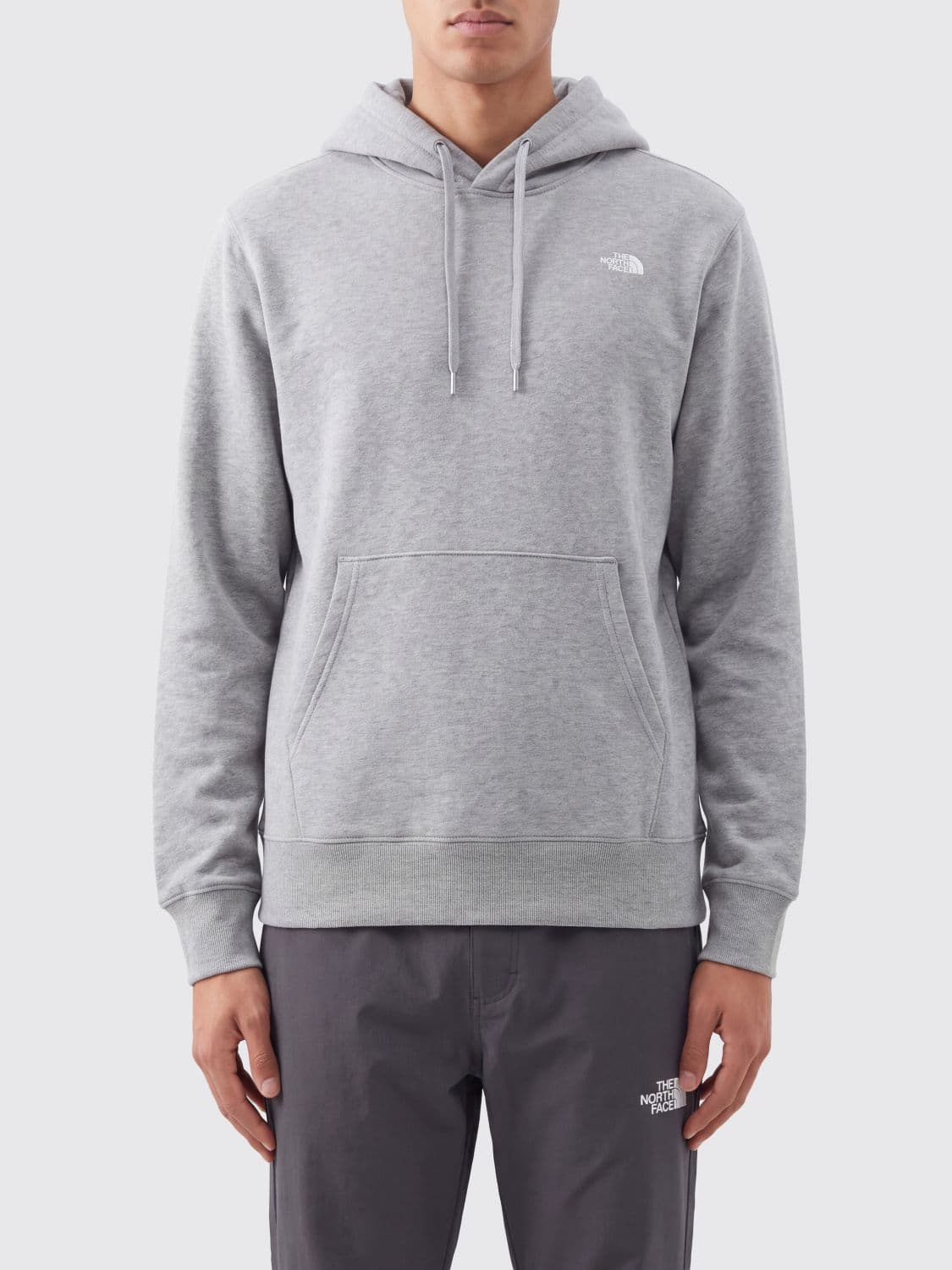 The North Face Cotton-Blend Hoodie with Embroidered Logo
