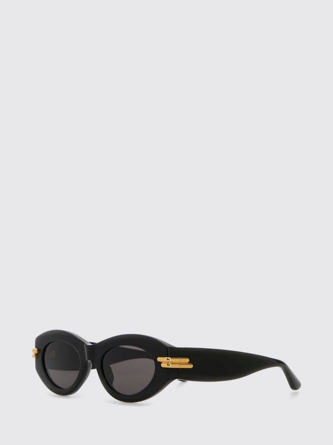 Bottega Veneta Mitre Cat-Eye Sunglasses in Acetate with Contrast Logo