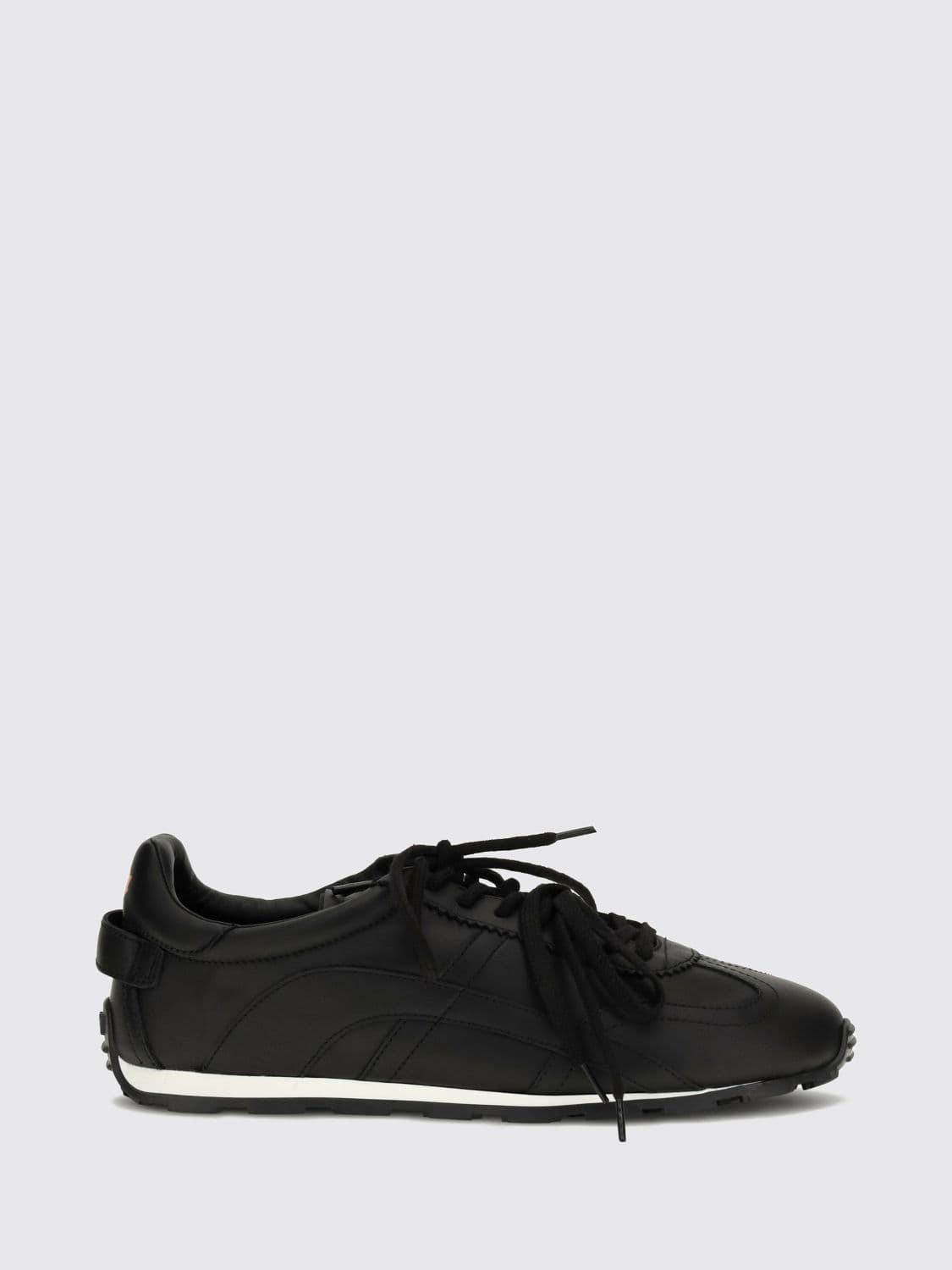 Dsquared2 Low-Top Calf Leather Trainers with Serrated Sole