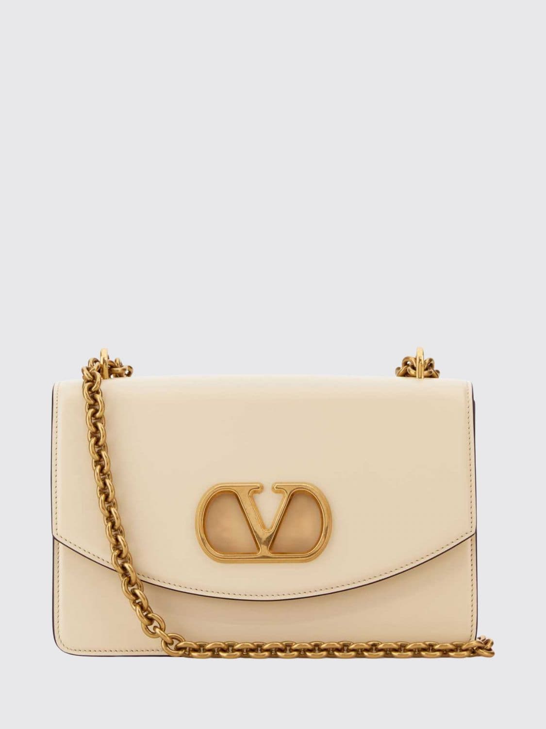 Valentino Garavani Vain VLogo Mini Leather Shoulder Bag · OS