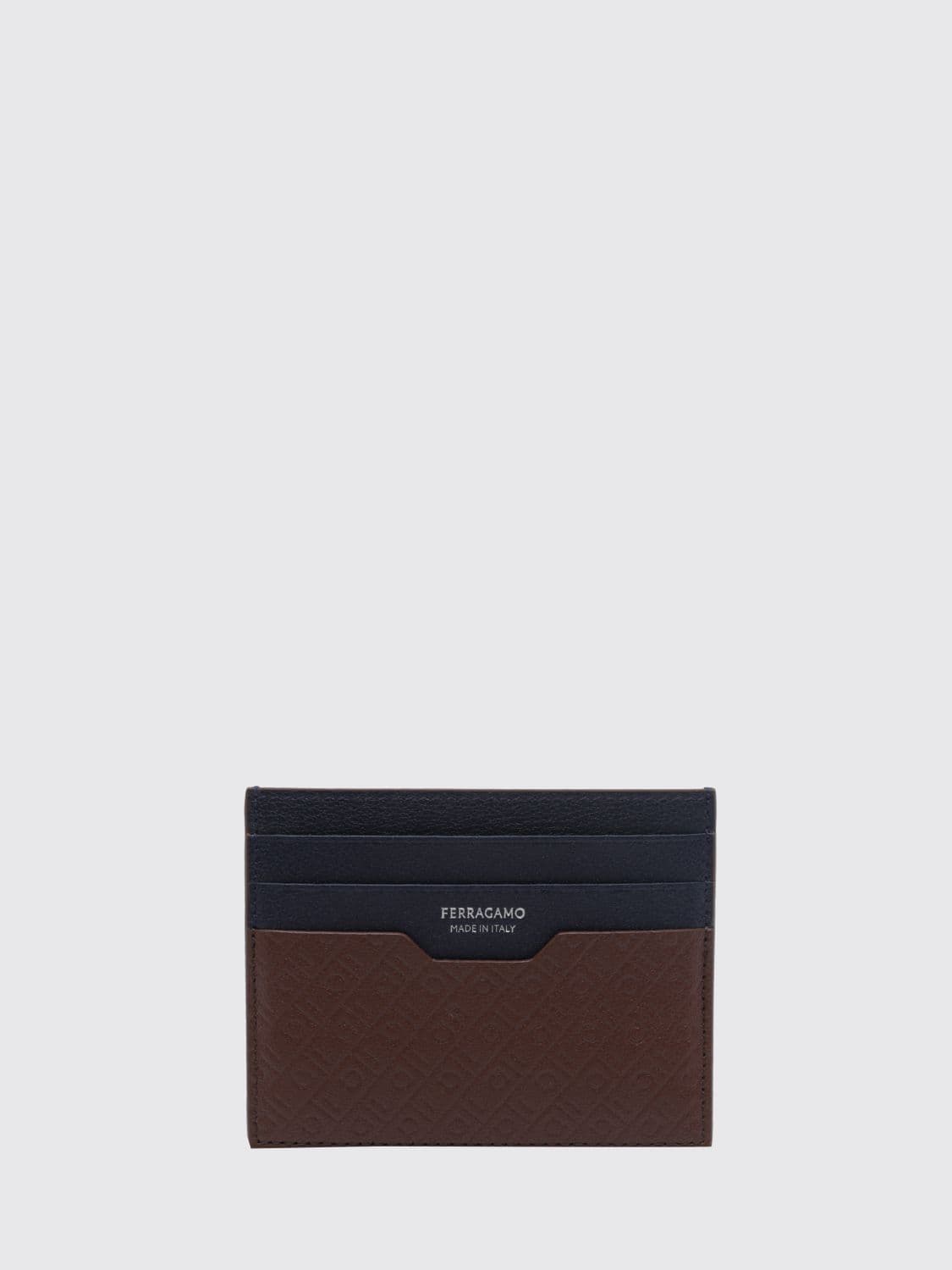 Ferragamo Wallet Men color Brown · OS