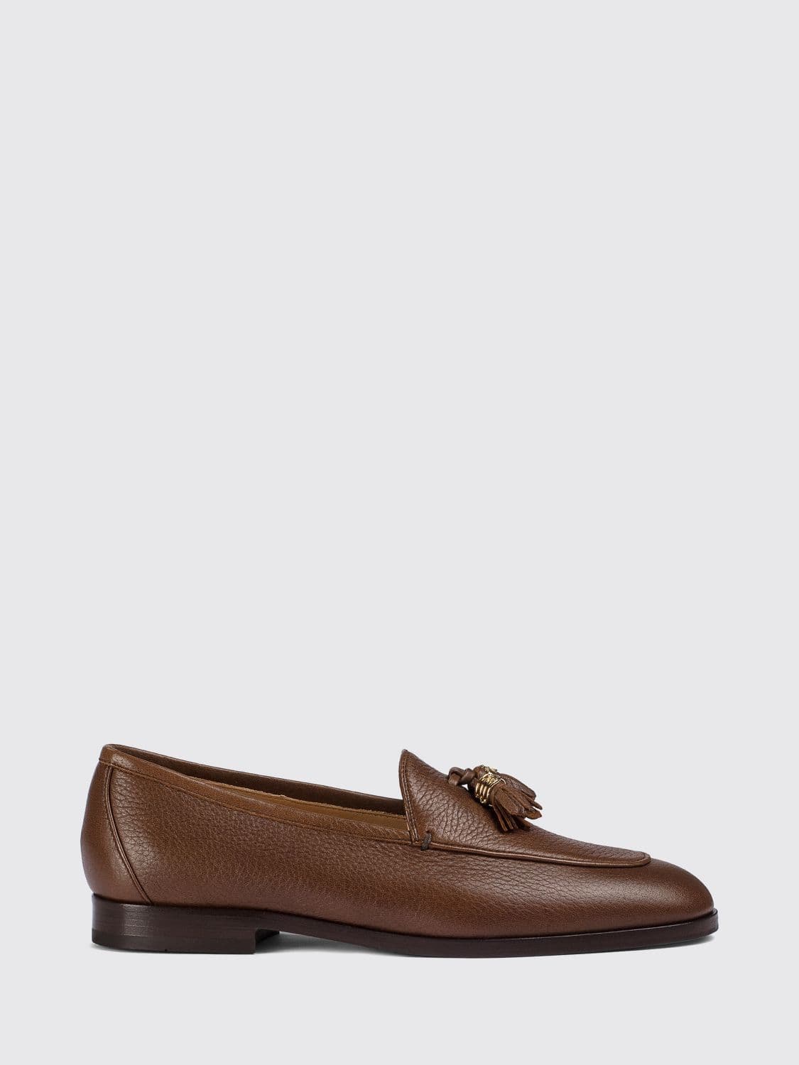 Doucal's Deerskin Tassel Loafers