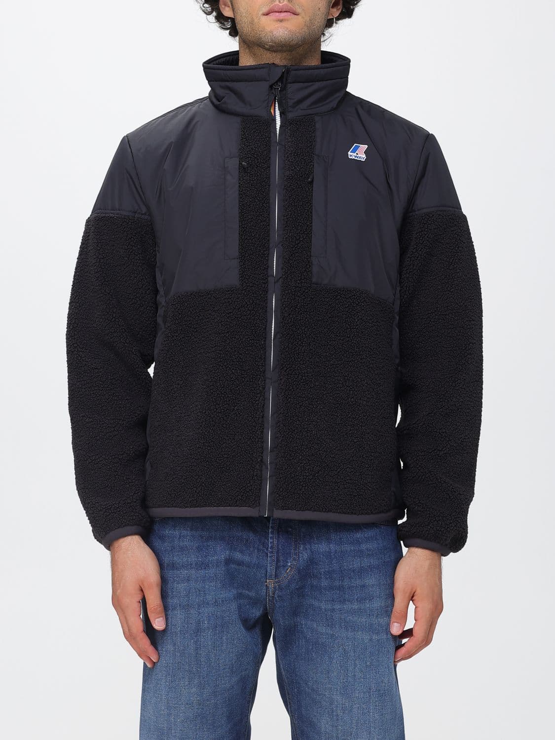 K-Way Sixte 4.0 Padded Polyamide Jacket with Fleece Lining