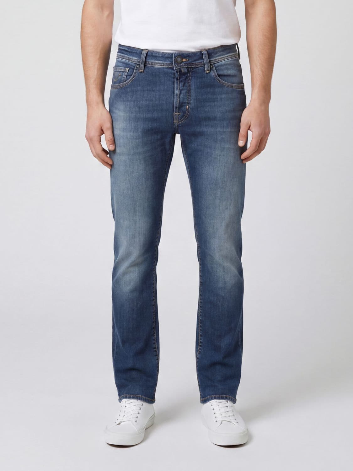 Jacob Cohen Slim Fit 5-Pocket Skinny Jeans in Stretch Denim