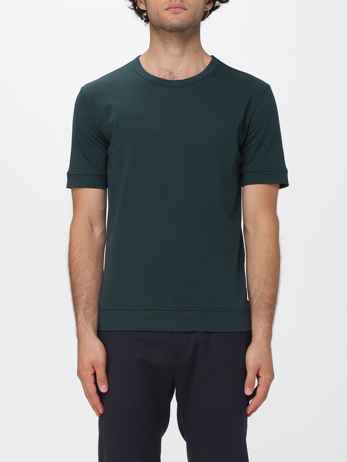 Paolo Pecora Short-Sleeved Jersey Crewneck T-shirt
