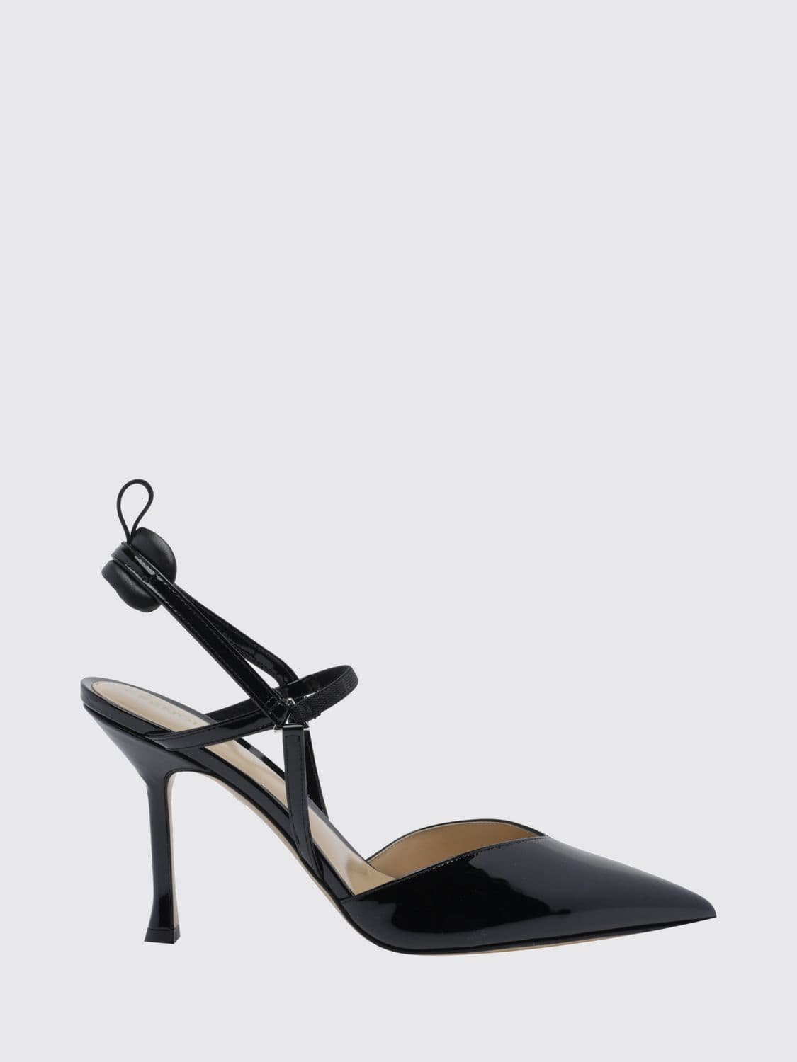 Fendi Very Colibrì Patent Leather Slingback Pumps with Almond Toe and Stiletto Heel