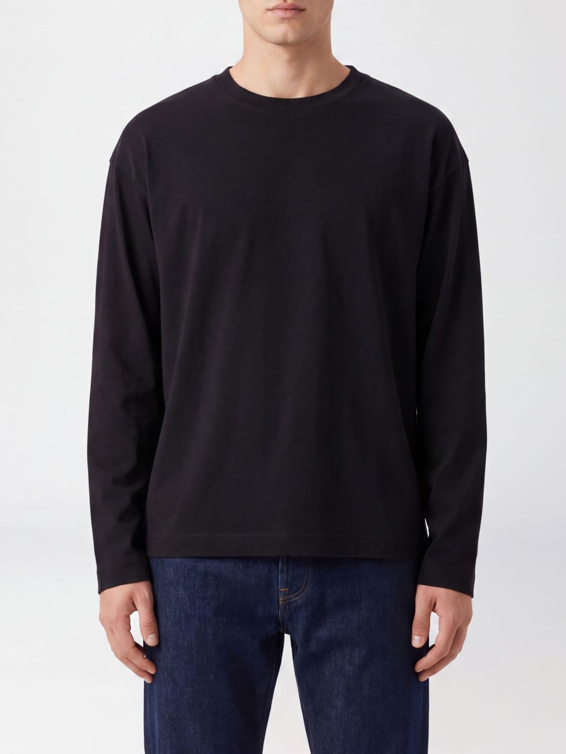 Dries Van Noten Relaxed Fit Long-Sleeved Cotton T-Shirt
