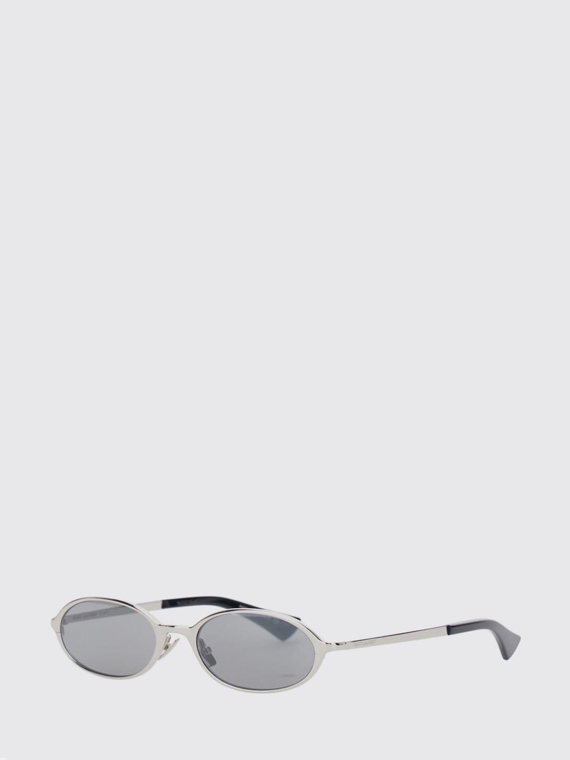 Saint Laurent Cat-Eye Acetate Sunglasses with Metal Bridge · OS