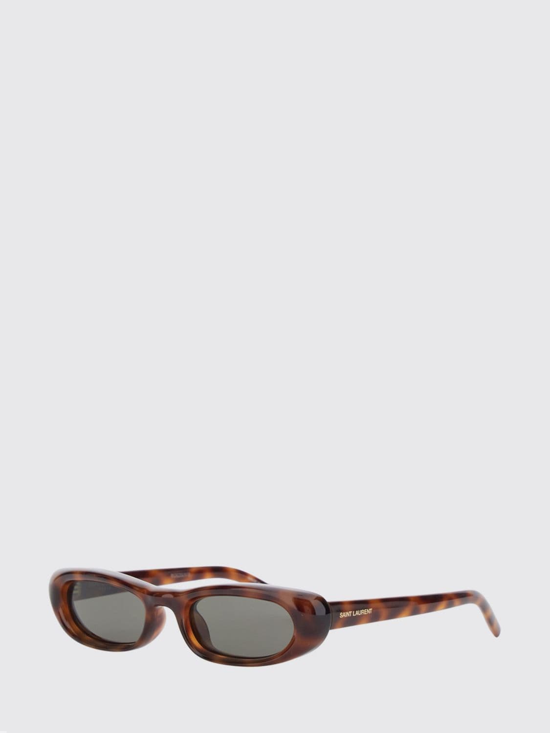 Saint Laurent Cat-Eye Acetate Sunglasses with Printed Logo · OS