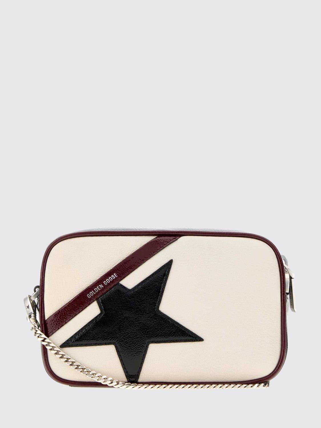 Golden Goose Mini Star Ovine Leather Camera Bag with Removable Strap