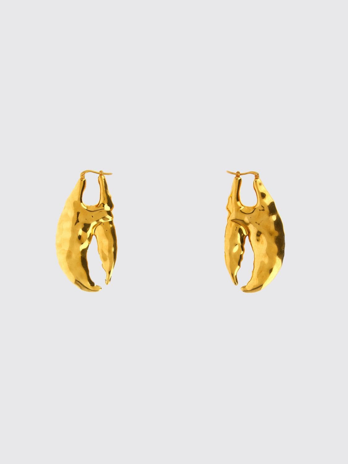 Jacquemus Gold-Plated Copper and Brass Earrings · OS