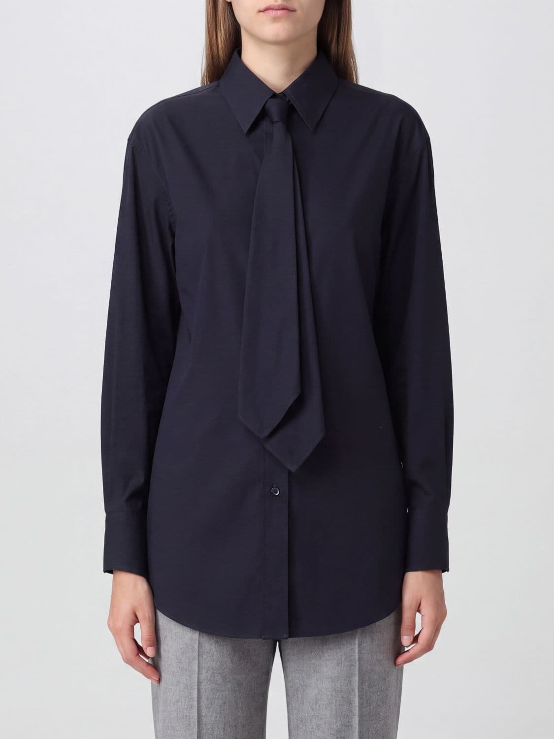 Brunello Cucinelli Slim Fit Stretch-Cotton Poplin Shirt