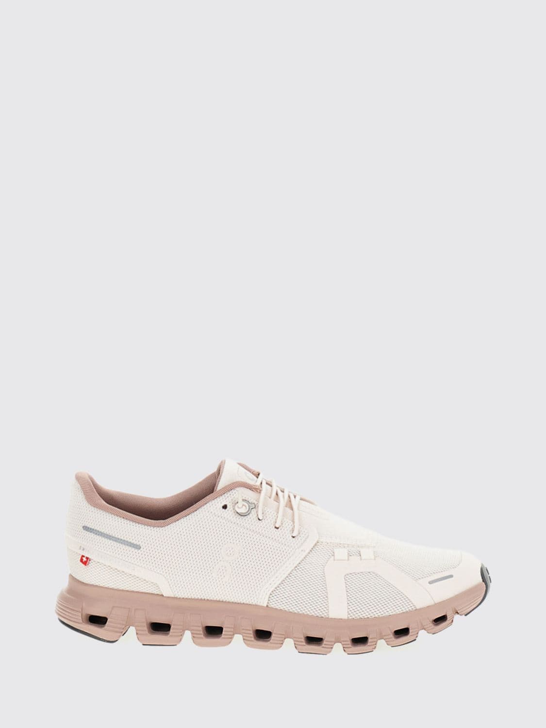 On Running Cloud 6 Slip-On Sneakers in Recycled Technical Mesh with Elastic Laces