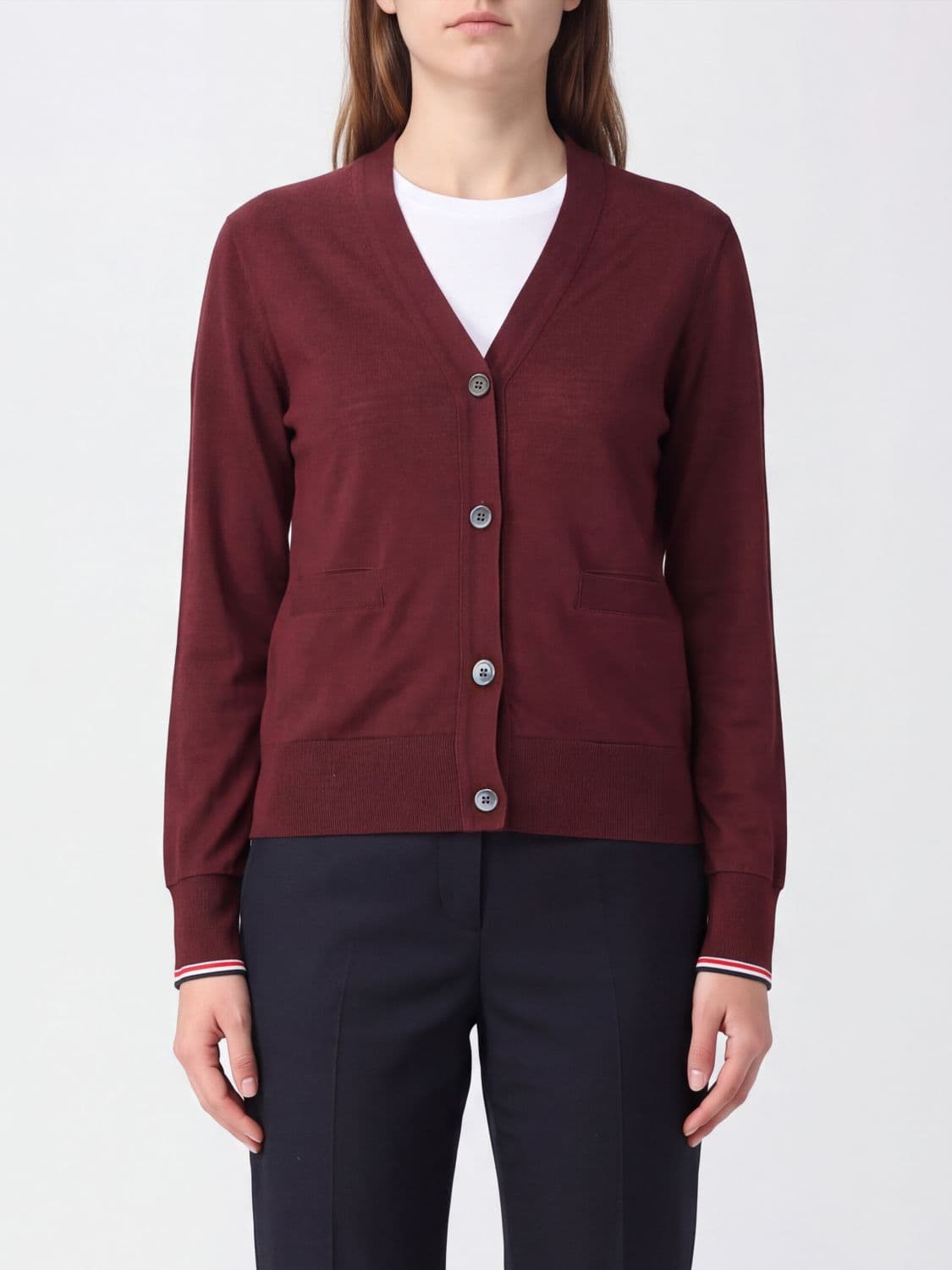 Thom Browne Sweater Woman color Red