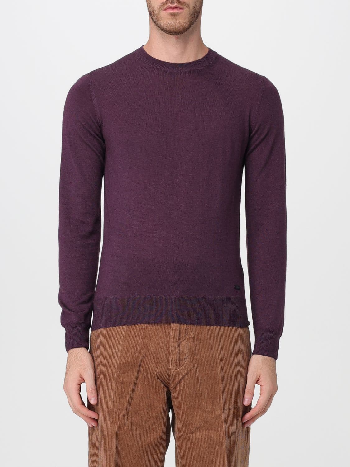 Brooksfield Shawl Collar Wool Cardigan with Button Closure