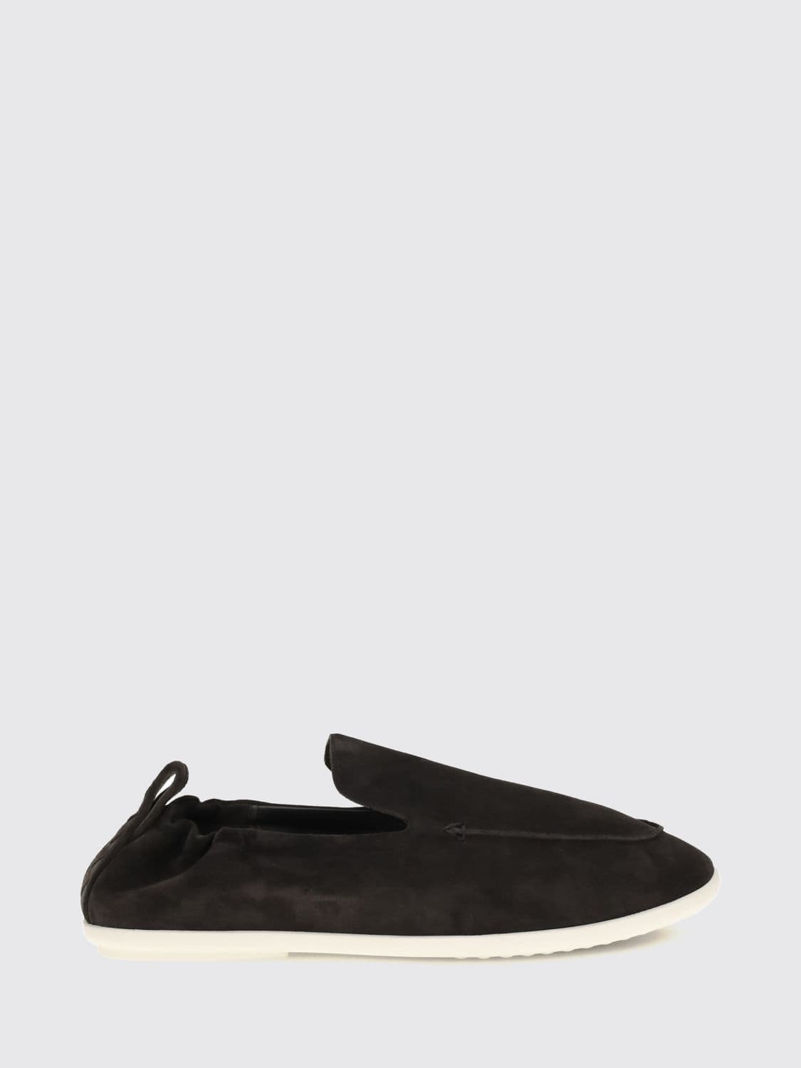 Bottega Veneta Dawson Loafers in Suede Calf Leather with Rubber Sole