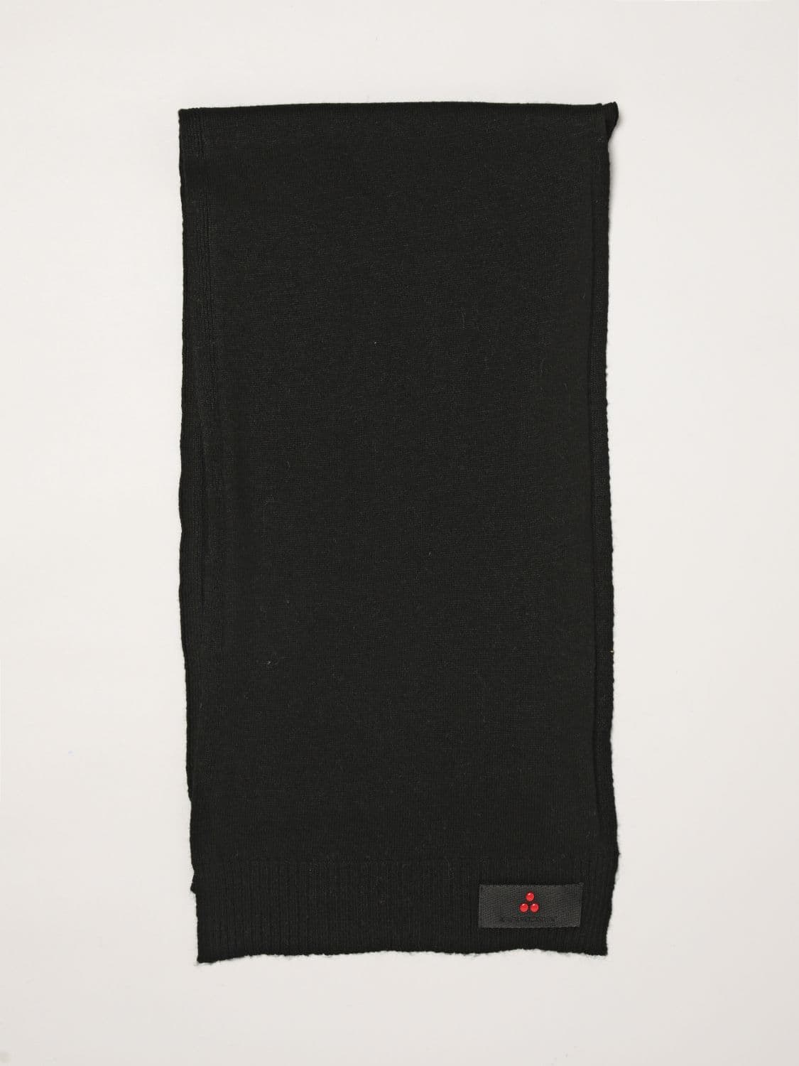 Peuterey Solid Colour Wool and Cashmere Blend Scarf