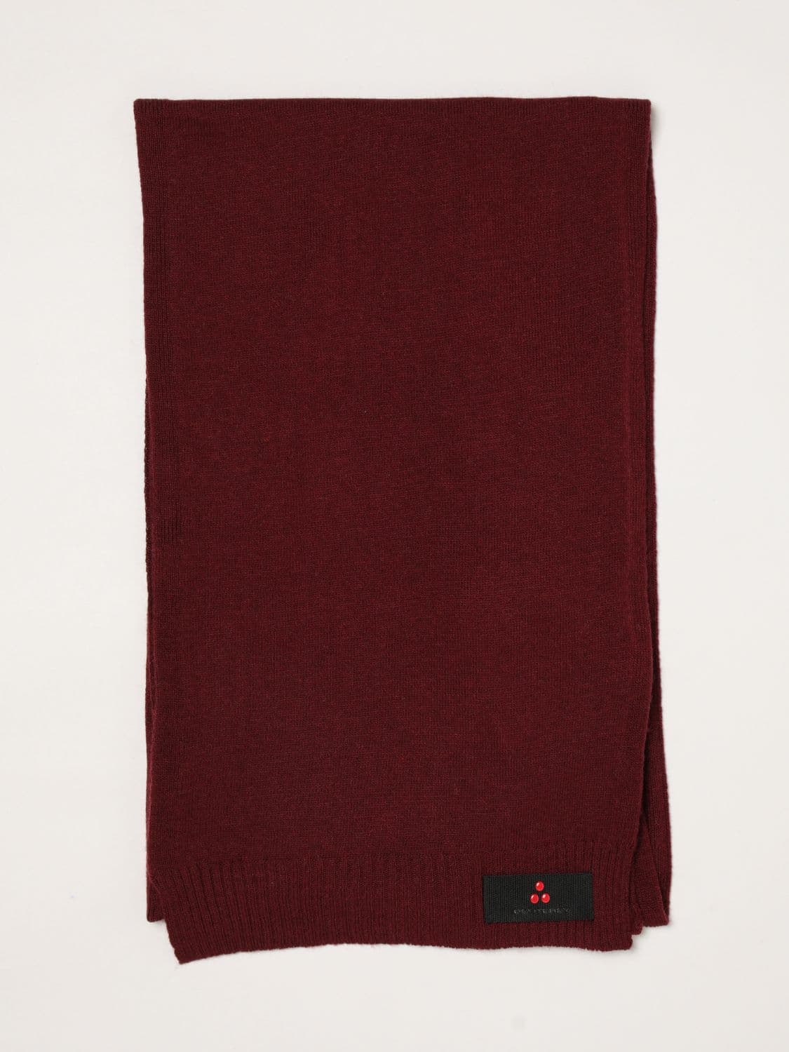 Peuterey Solid Colour Wool and Cashmere Blend Scarf · OS