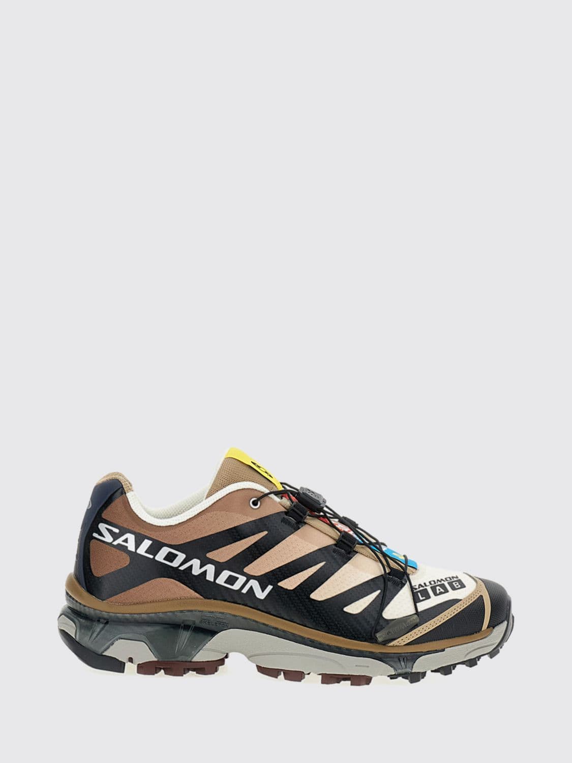 Salomon Graphic Print XT-4 OG Trainers in Technical Mesh with OrthoLite Insole