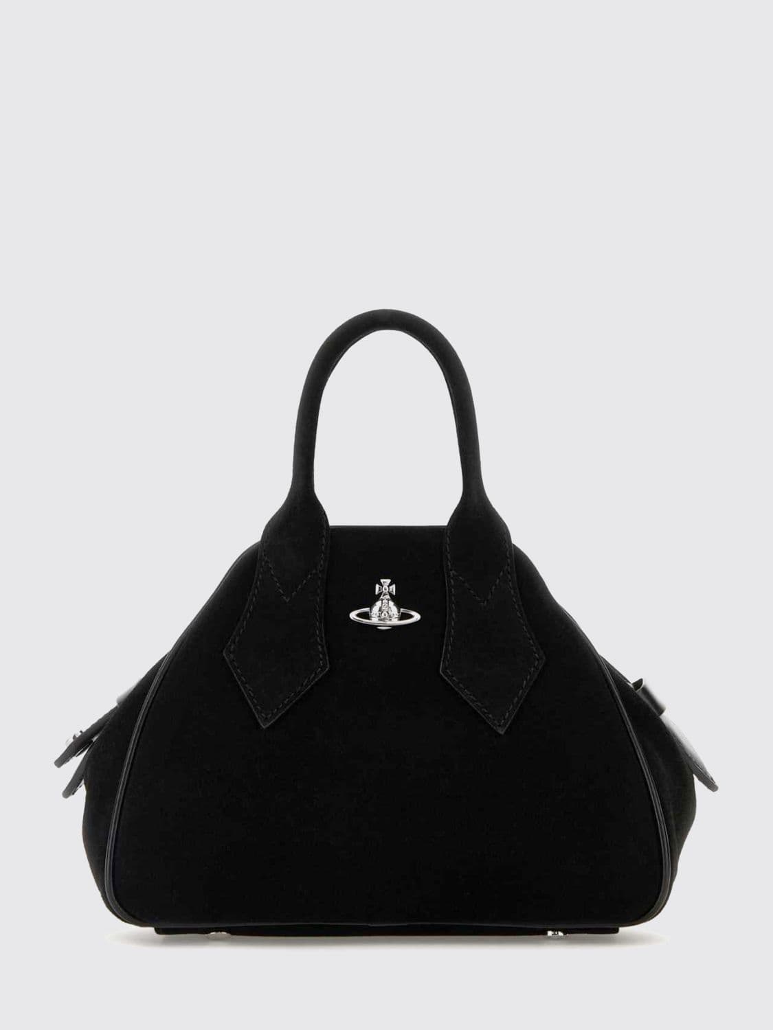 Vivienne Westwood Yasmine Suede Mini Handbag with Orb Logo