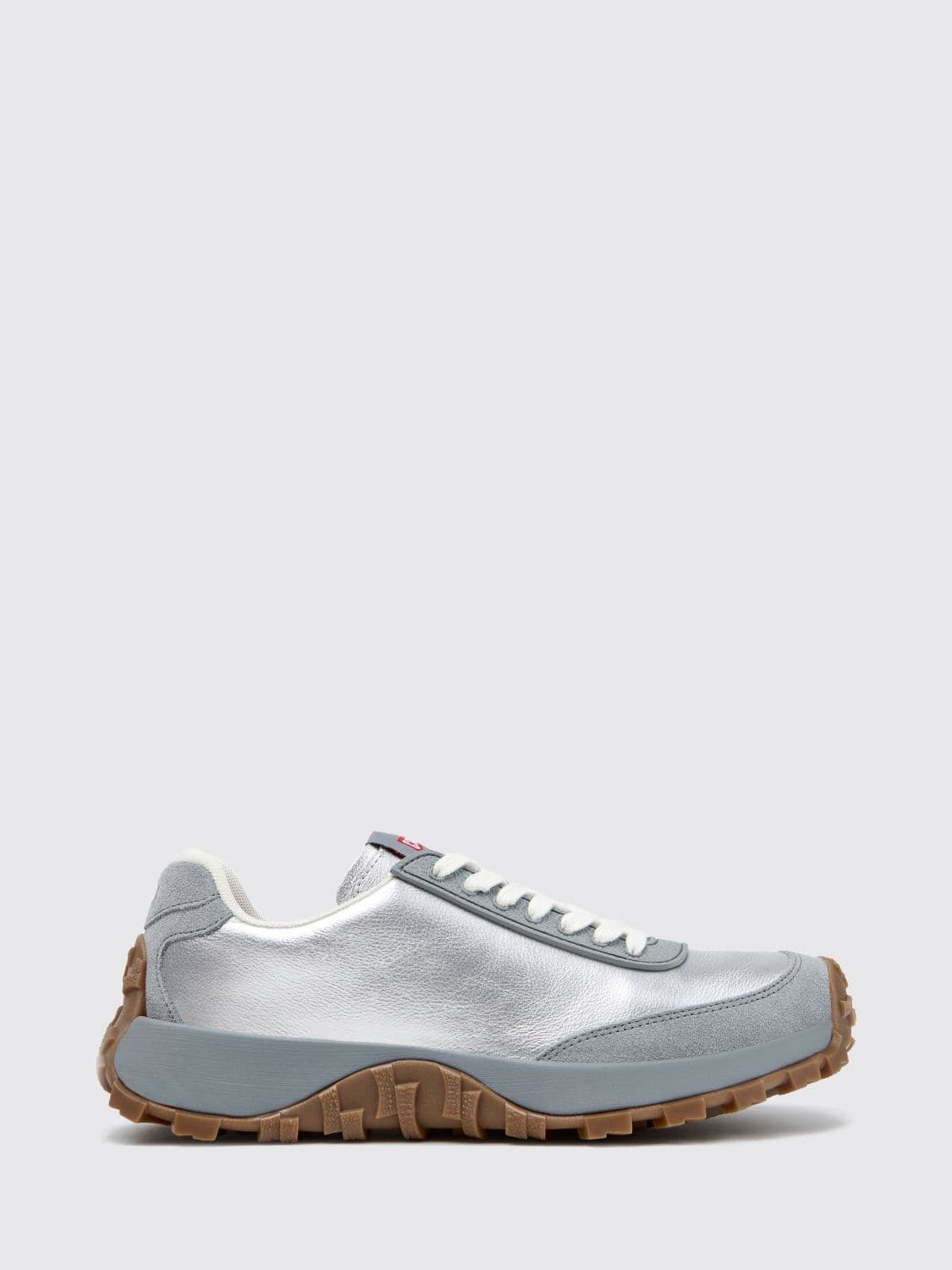 Camper Drift Trail Leather and Suede Sneakers with Vibram Lug Sole