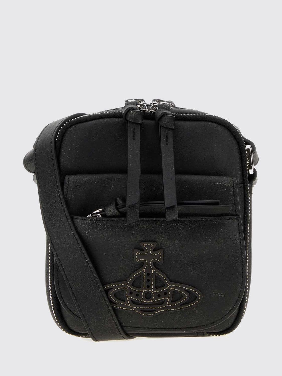 Vivienne Westwood Eton Mini Leather Crossbody Bag with Orb Logo · OS