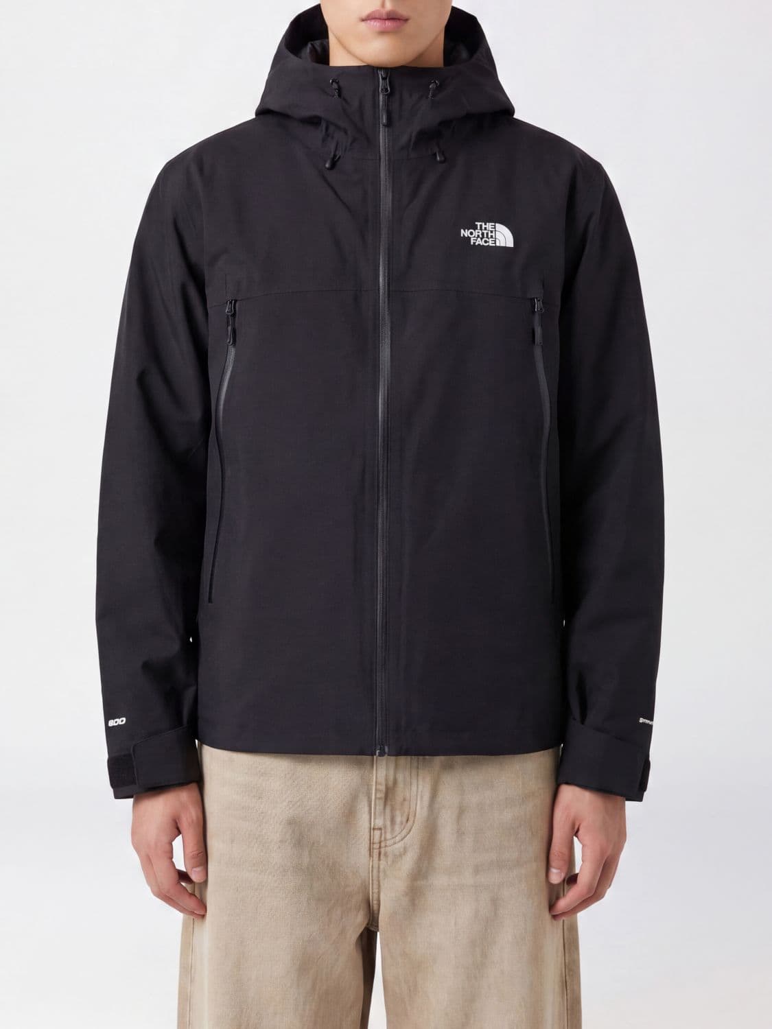 The North Face Mountain Range Hooded Windbreaker Jacket with DryVent Technology