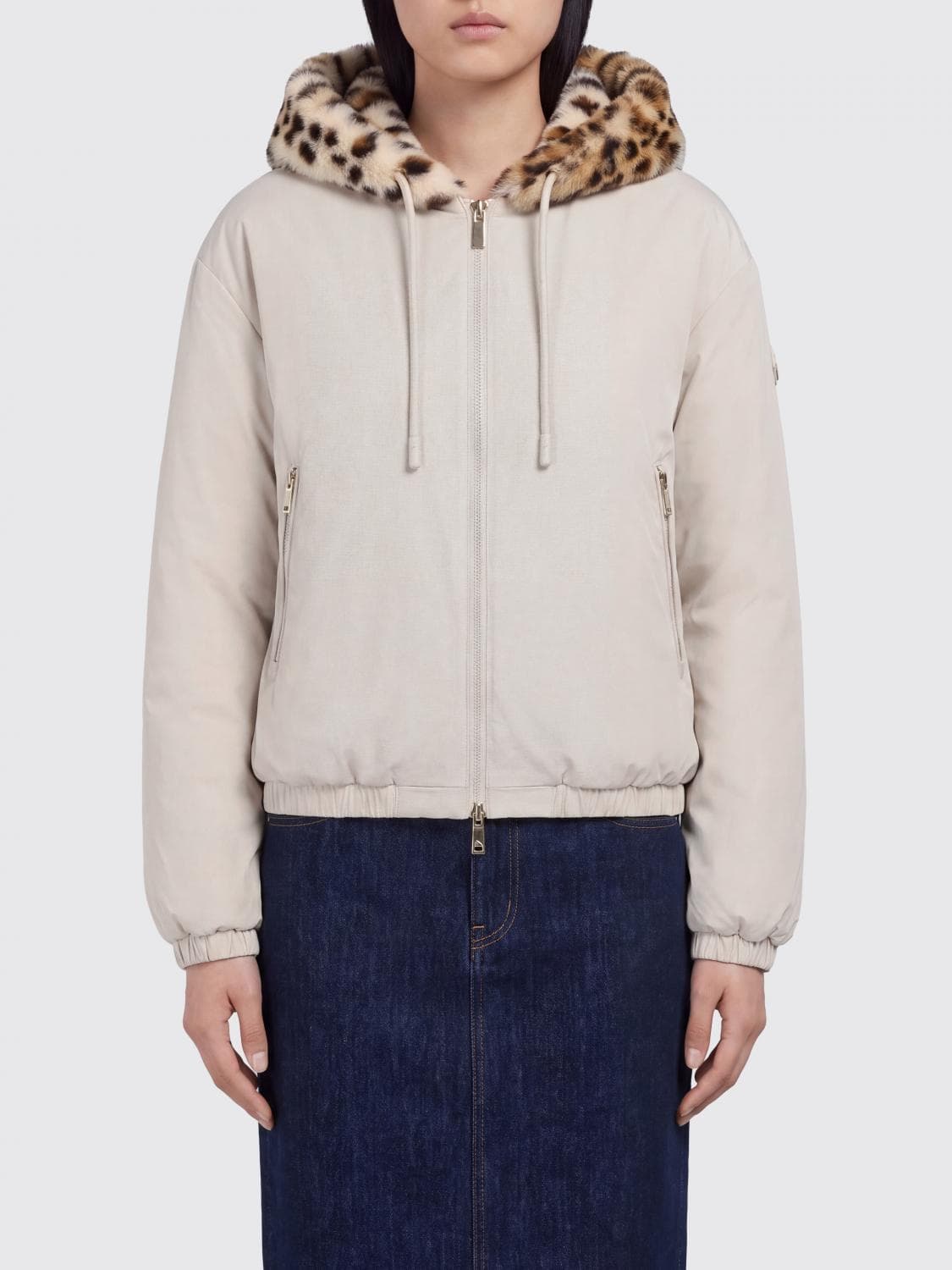 Moose Knuckles Eaton Bunny Reversible Hooded Faux Fur Jacket