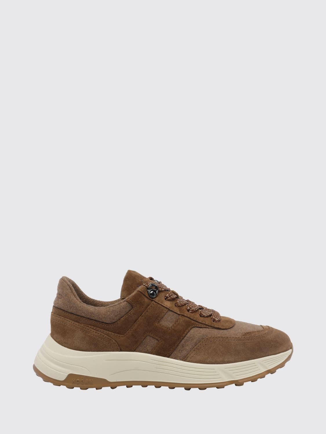 Hogan Hyperlight Suede Sneakers with Side H Logo