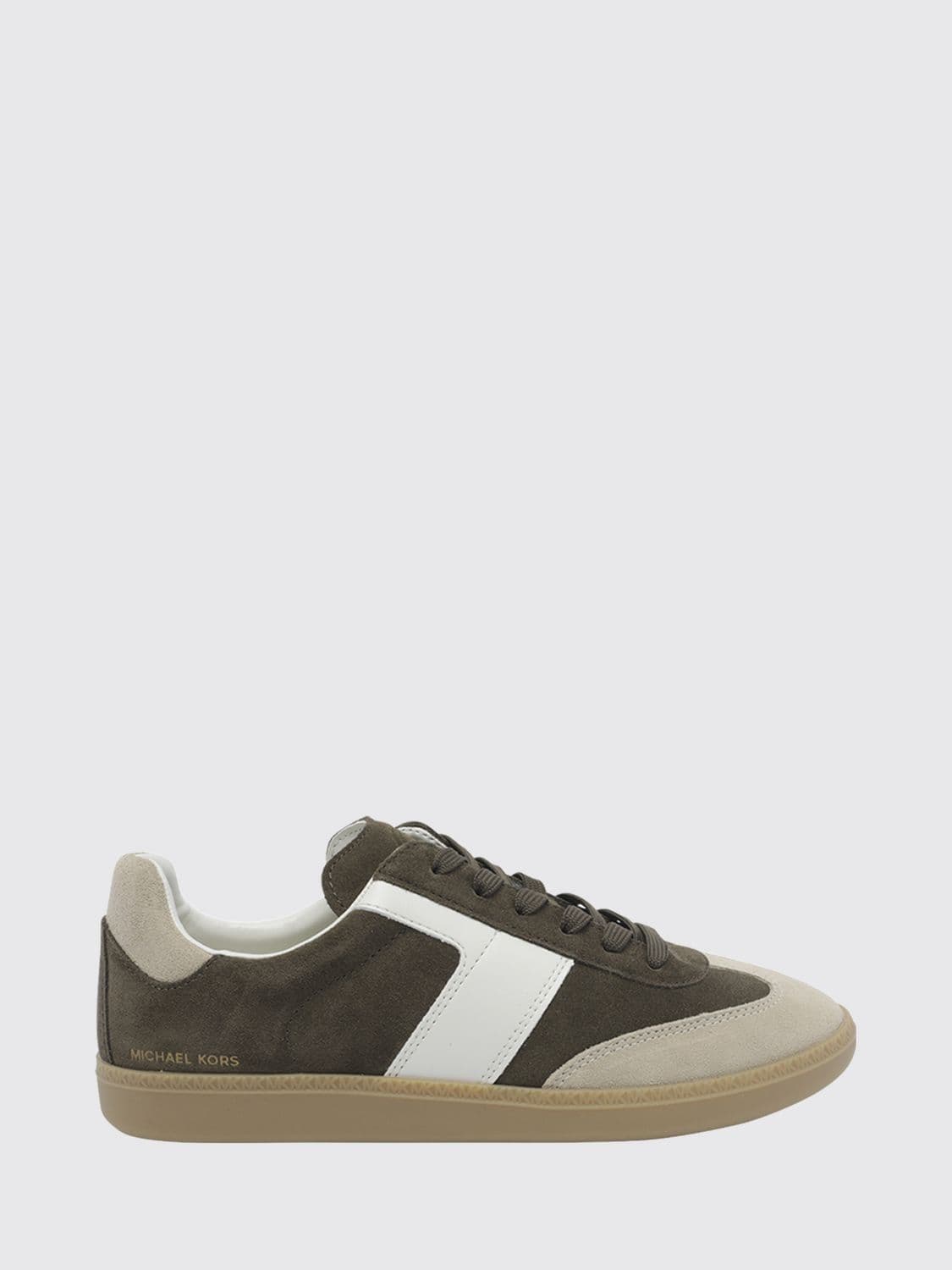 Michael Kors Bicolour Suede Low-Top Trainers with Rubber Sole