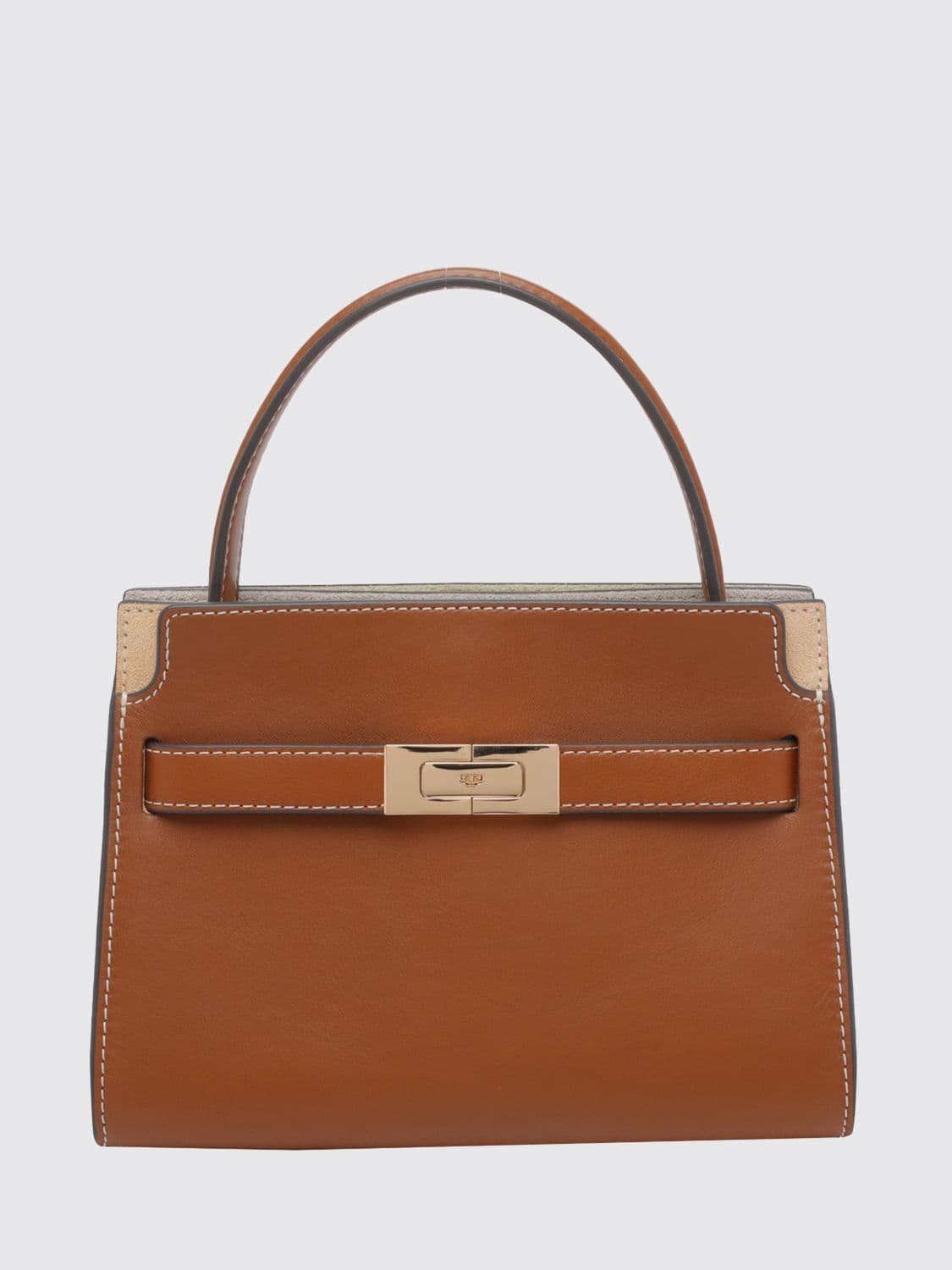 Tory Burch Lee Radziwill Smooth Calfskin Mini Top Handle Bag