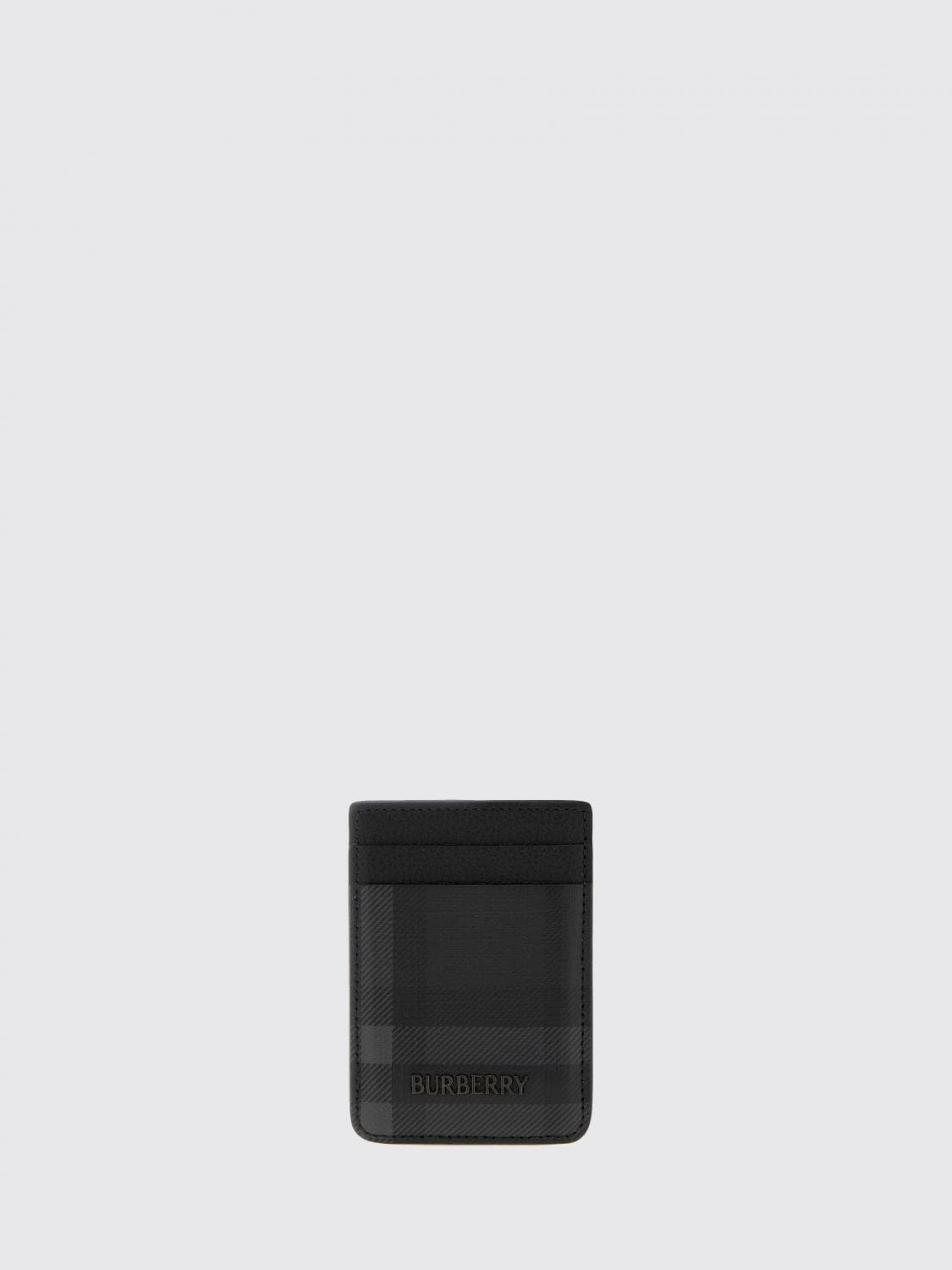 Burberry City Vintage Check Coated Cotton Card Holder · OS