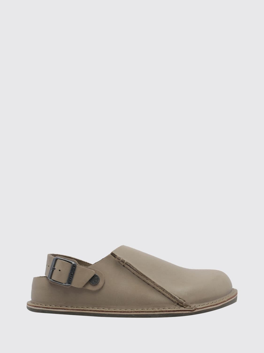 Birkenstock Lutry Premium Oiled Leather Clogs with Adjustable Strap