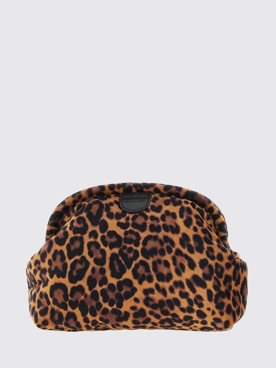 Stella Mccartney Falabella Animalier Print Clutch with Chain Strap · OS