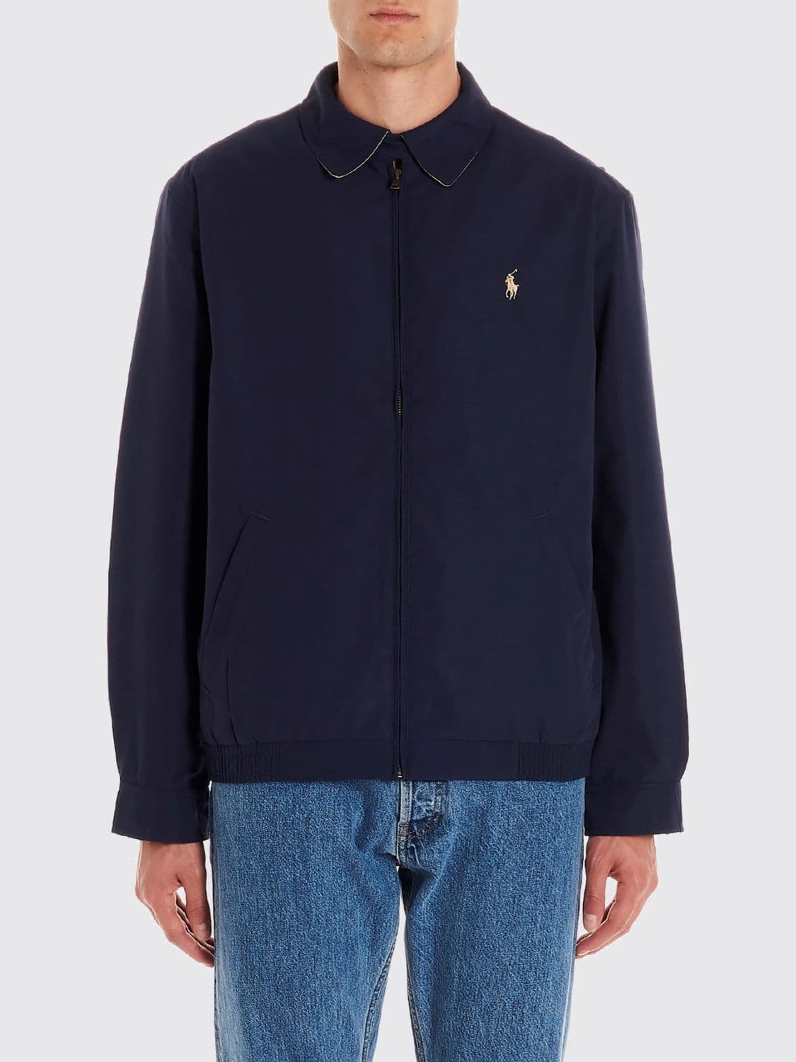 Polo Ralph Lauren Polyester Bomber Jacket with Embroidered Pony Logo · XL