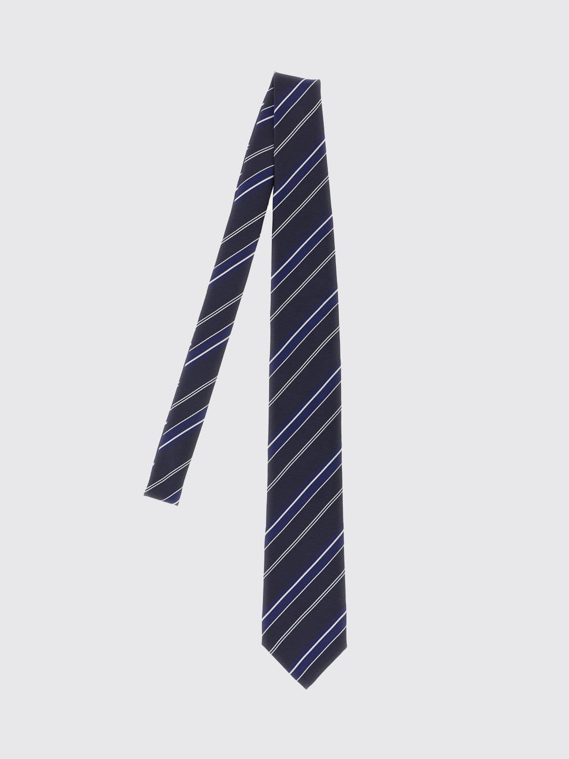 Tom Ford Classic Regimental Striped Tie Crafted in Pure Mulberry Silk