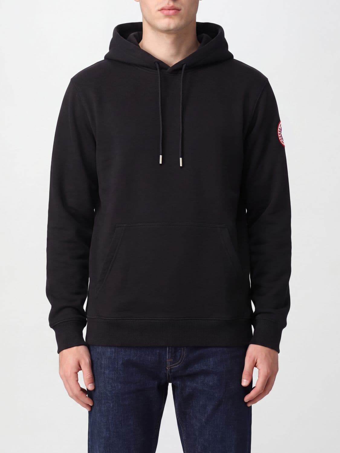 Canada Goose Cotton Hoodie with Kangaroo Pocket
