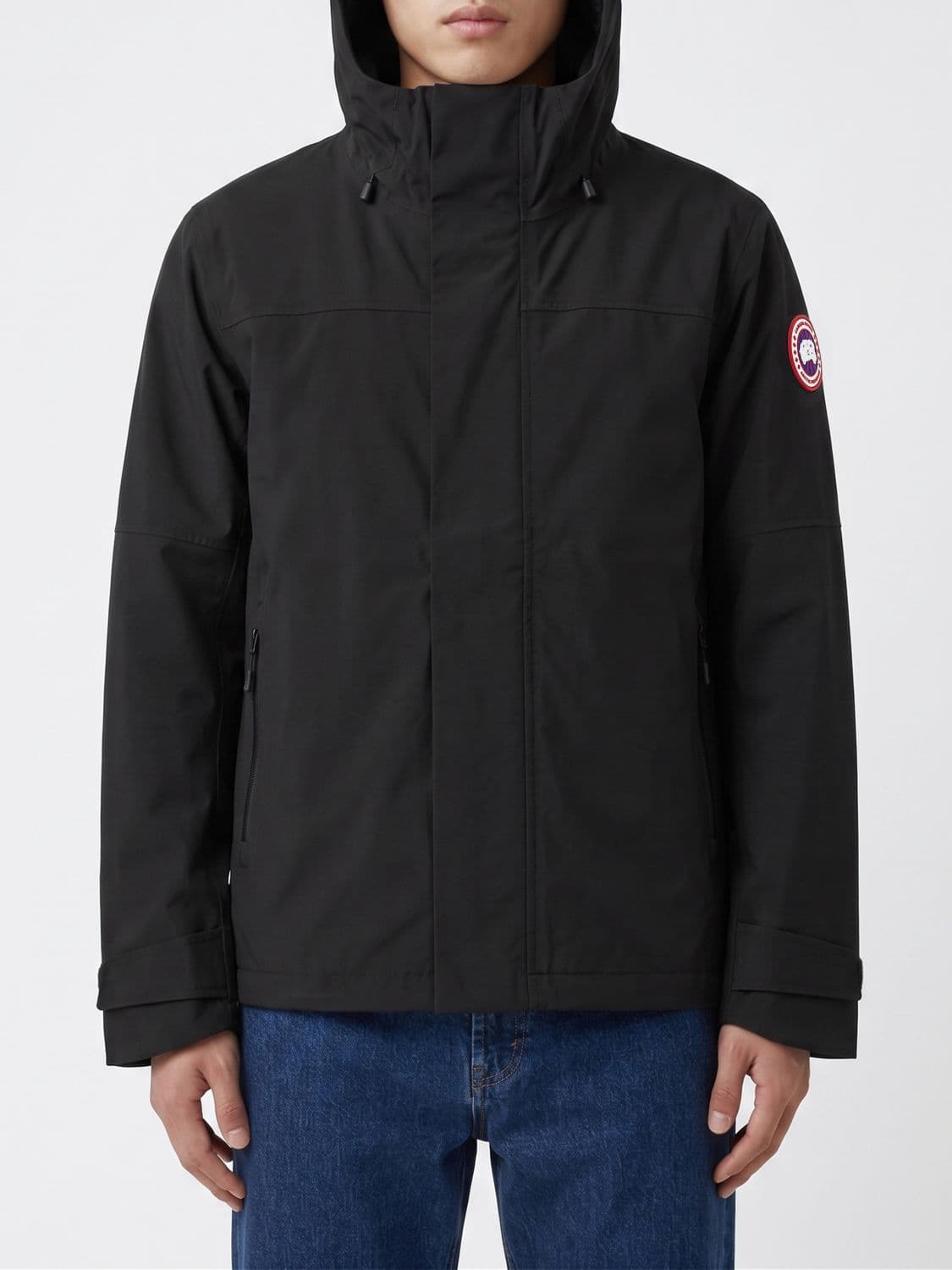 Canada Goose Rupert Waterproof Hooded High Neck Windbreaker Jacket