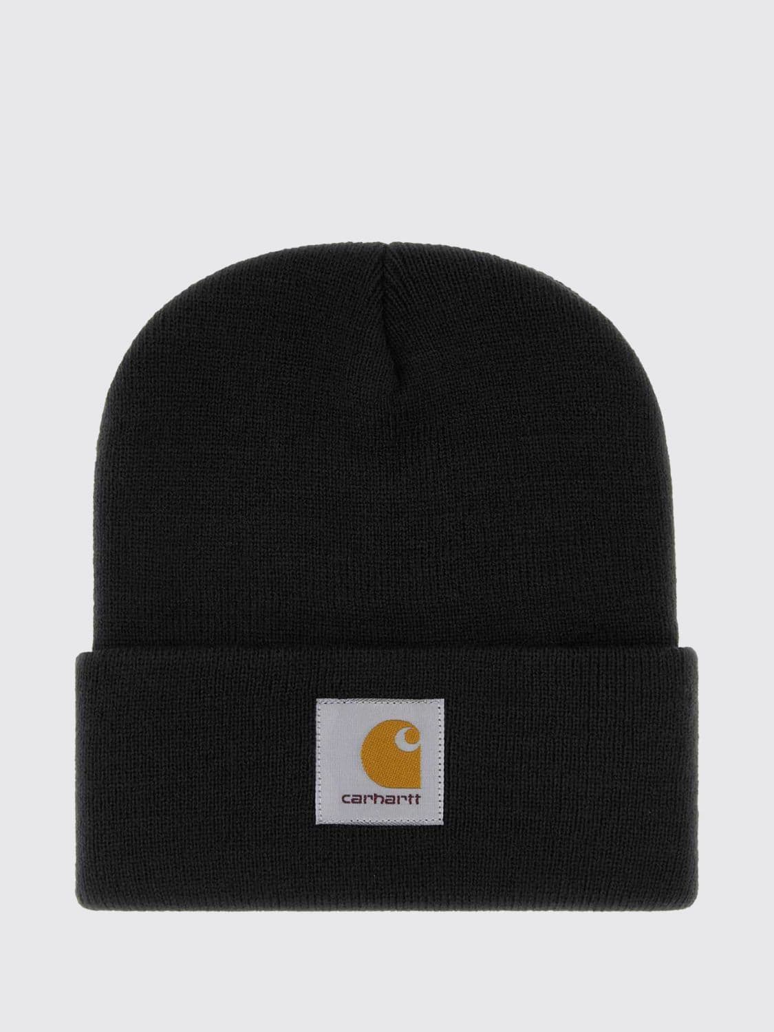 Carhartt Wip Acrylic Beanie Hat with Cuffed Brim and Embroidered Logo · OS