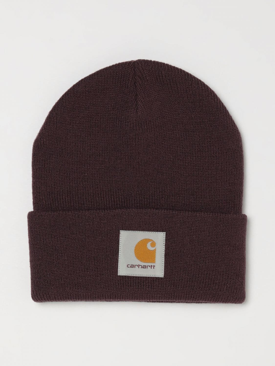 Carhartt Wip Acrylic Beanie Hat with Cuffed Brim and Embroidered Logo