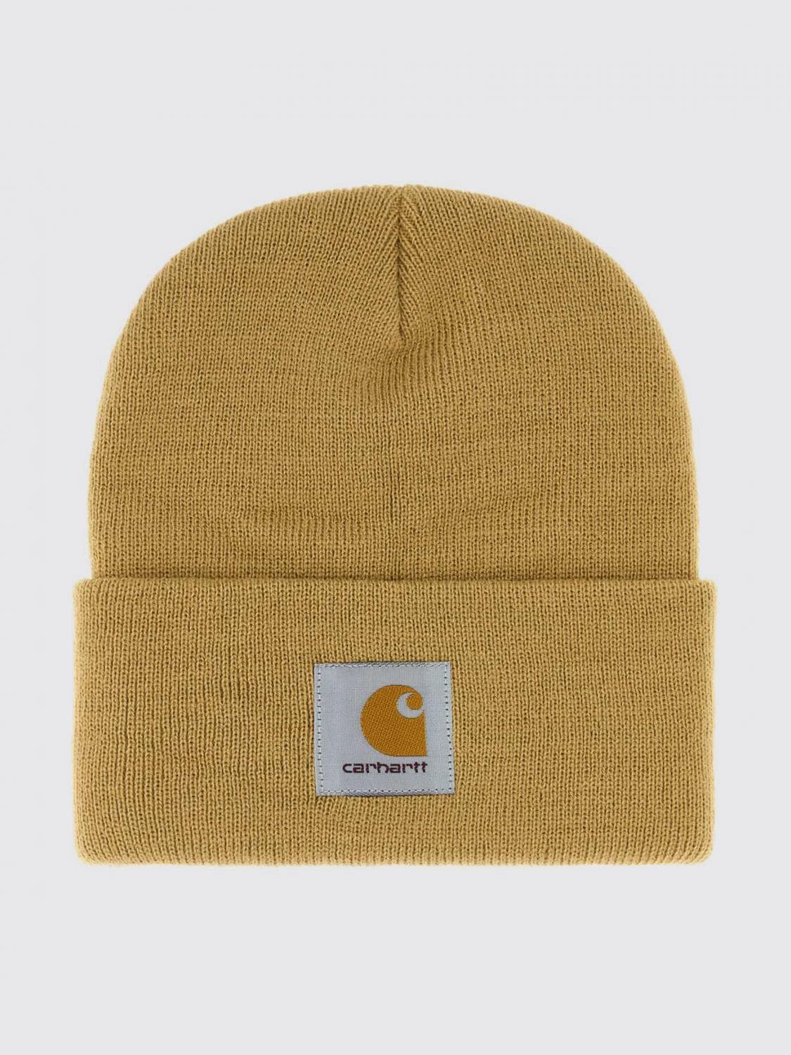 Carhartt Wip Acrylic Beanie Hat with Cuffed Brim and Embroidered Logo