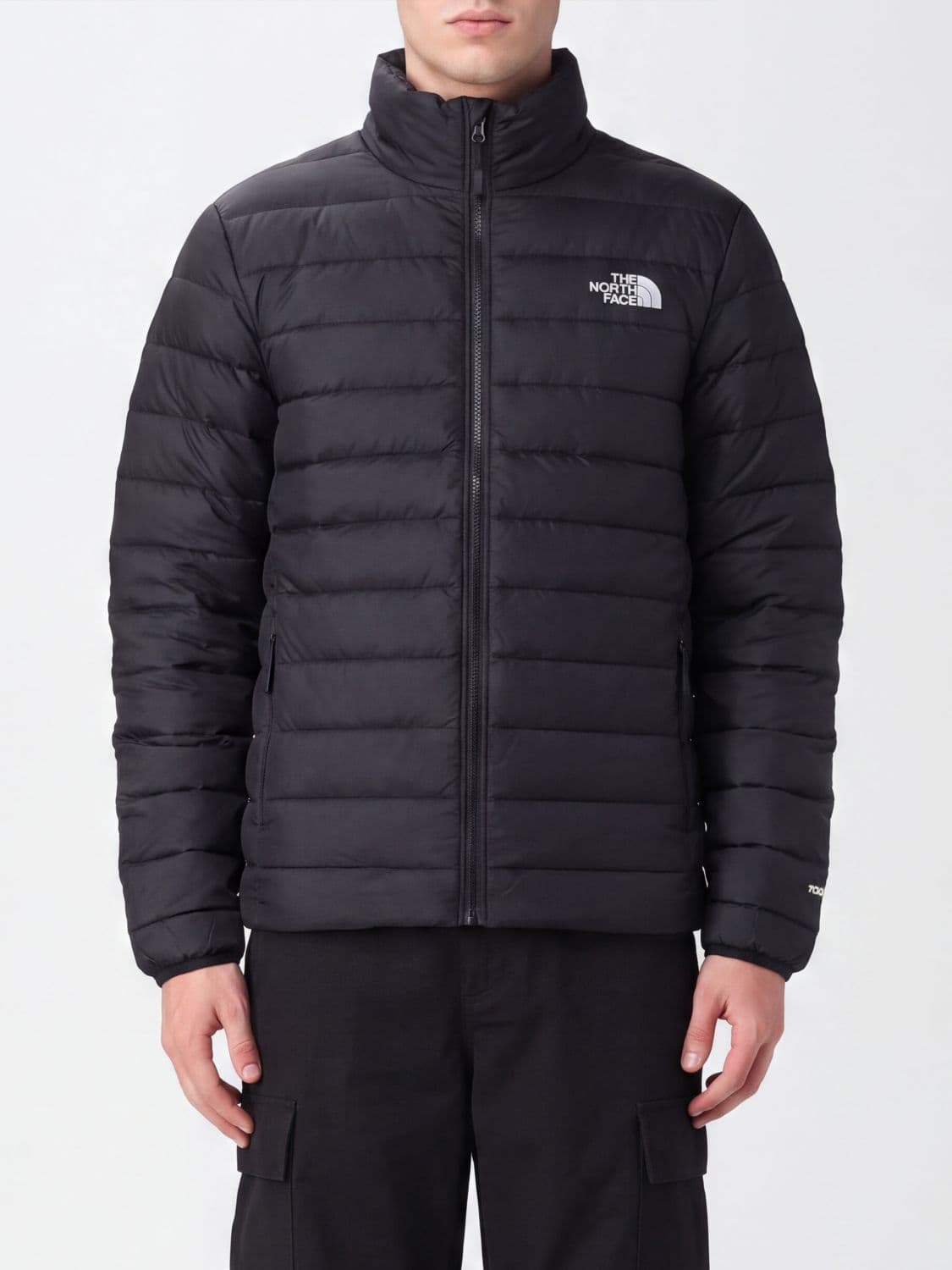 The North Face Quilted Water-Repellent Down Jacket with Feather Filling