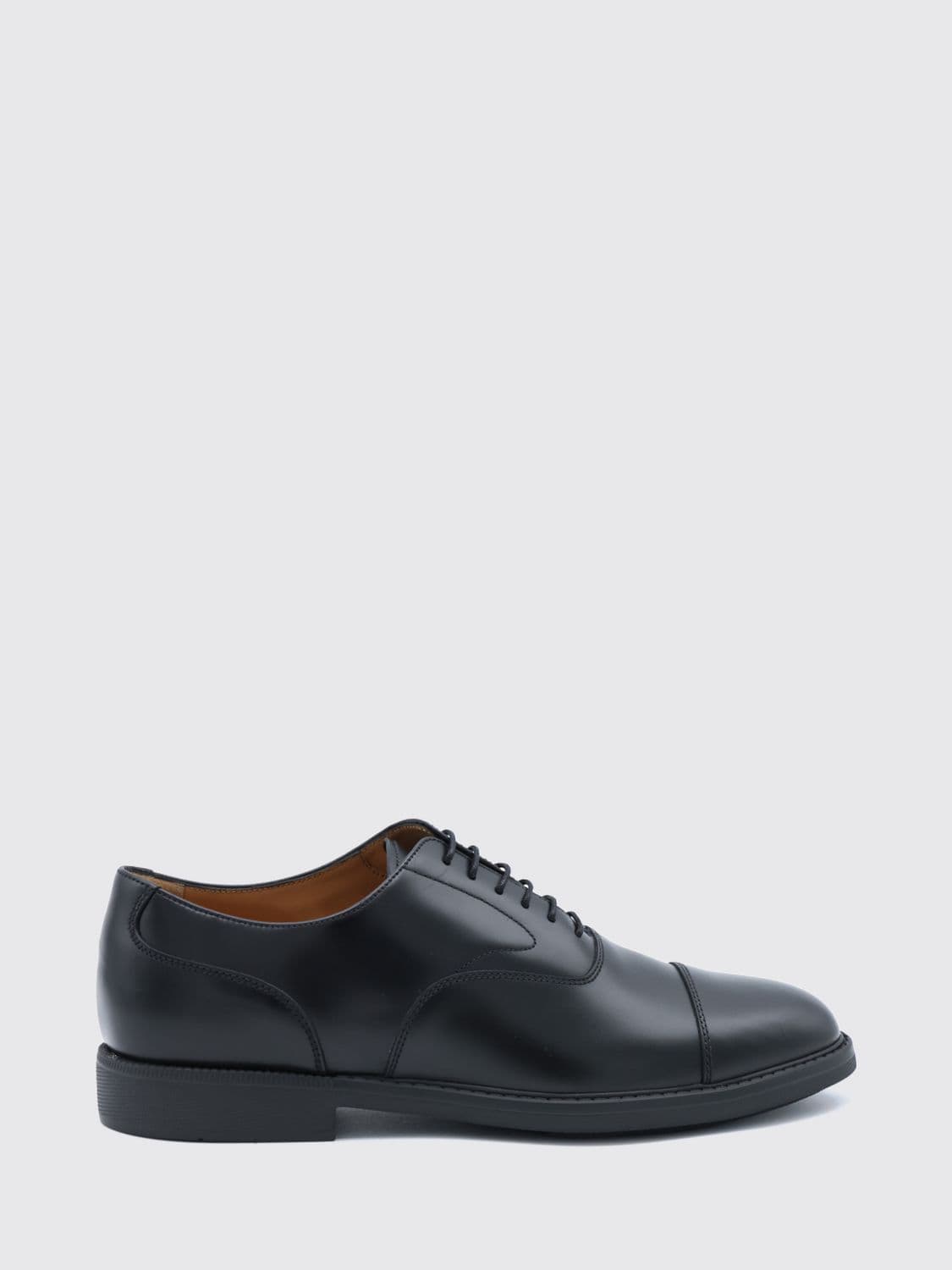 Church's Classic Smooth Calfskin Oxford Shoes with Round Toe
