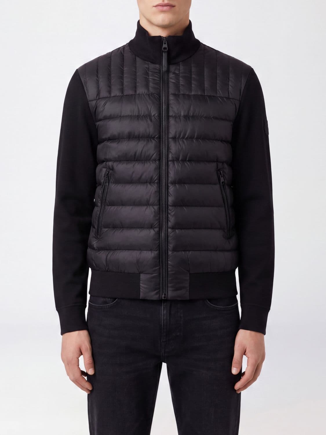 Mackage Quilted Short Puffer Jacket with High Neck and Zip Closure