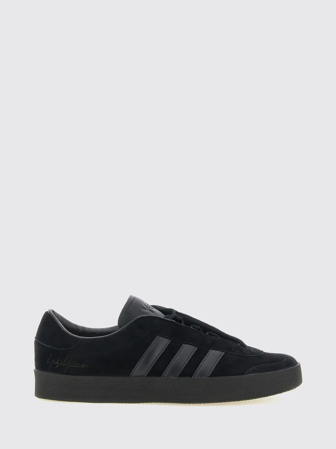 Y-3 Gazelle Low-Top Leather and Suede Sneakers with Logo