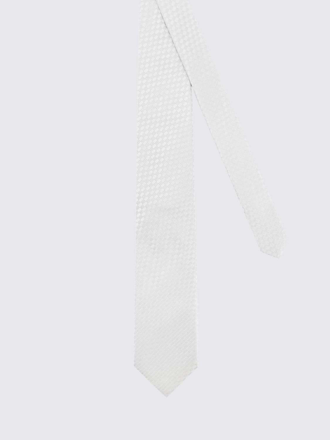 Tom Ford Silk Ceremony Tie with Tone-on-Tone Stripe Pattern · OS