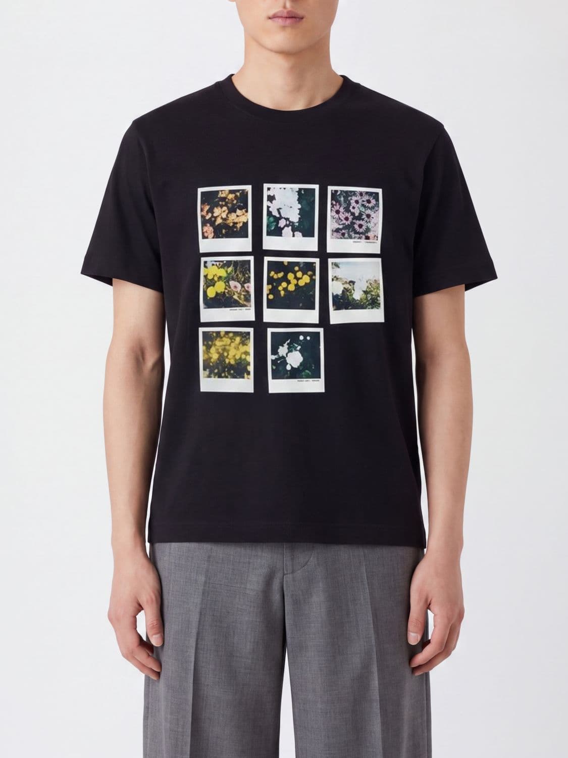 Dries Van Noten Graphic Print Cotton Crew-Neck T-Shirt