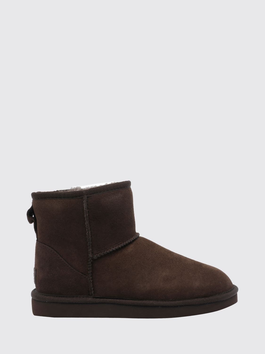 Ugg Classic Mini II Suede Ankle Boots with Shearling Lining