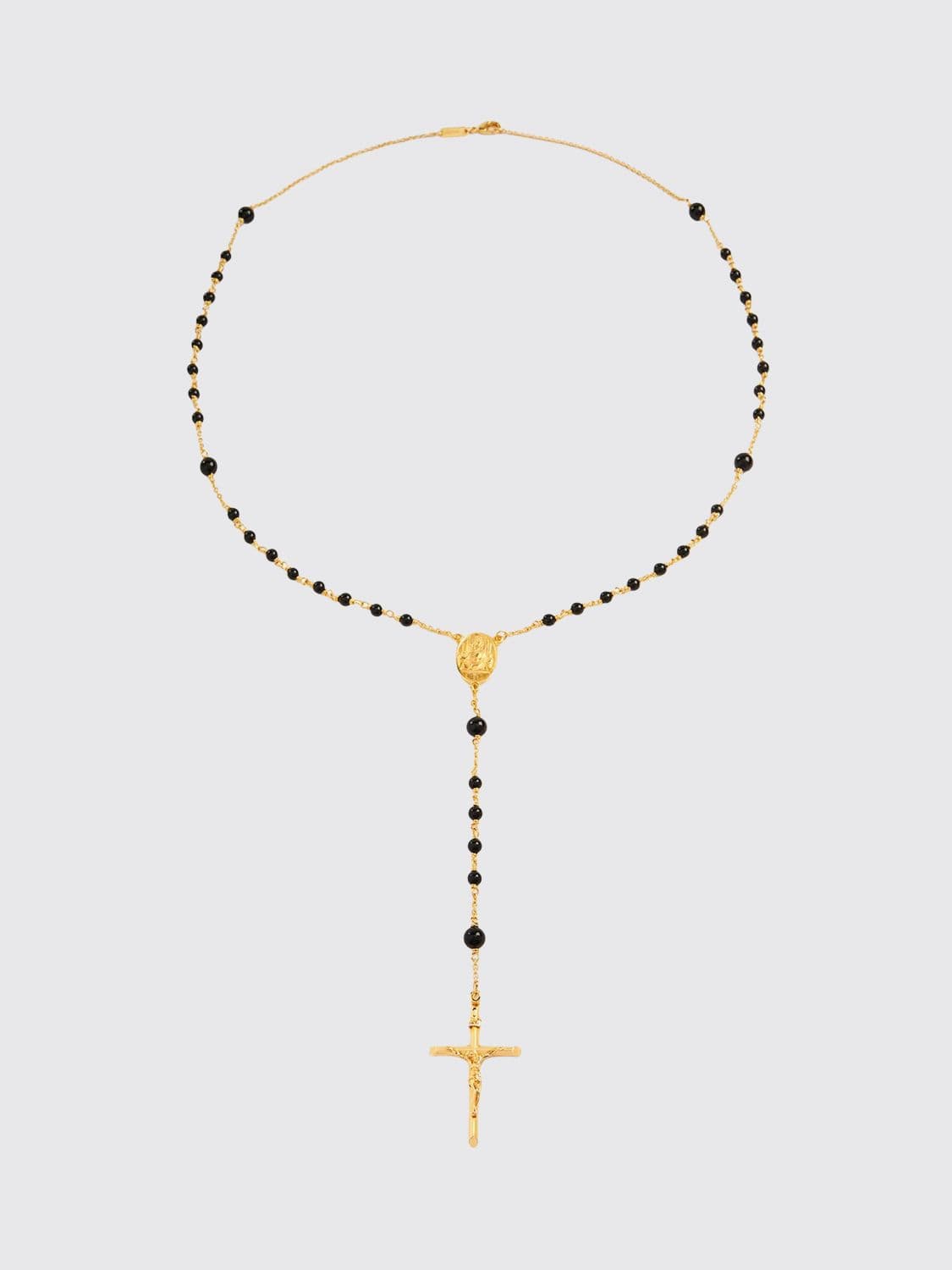 Dolce & Gabbana Vintage-Style Choker Necklace with Stones and Crystals · OS
