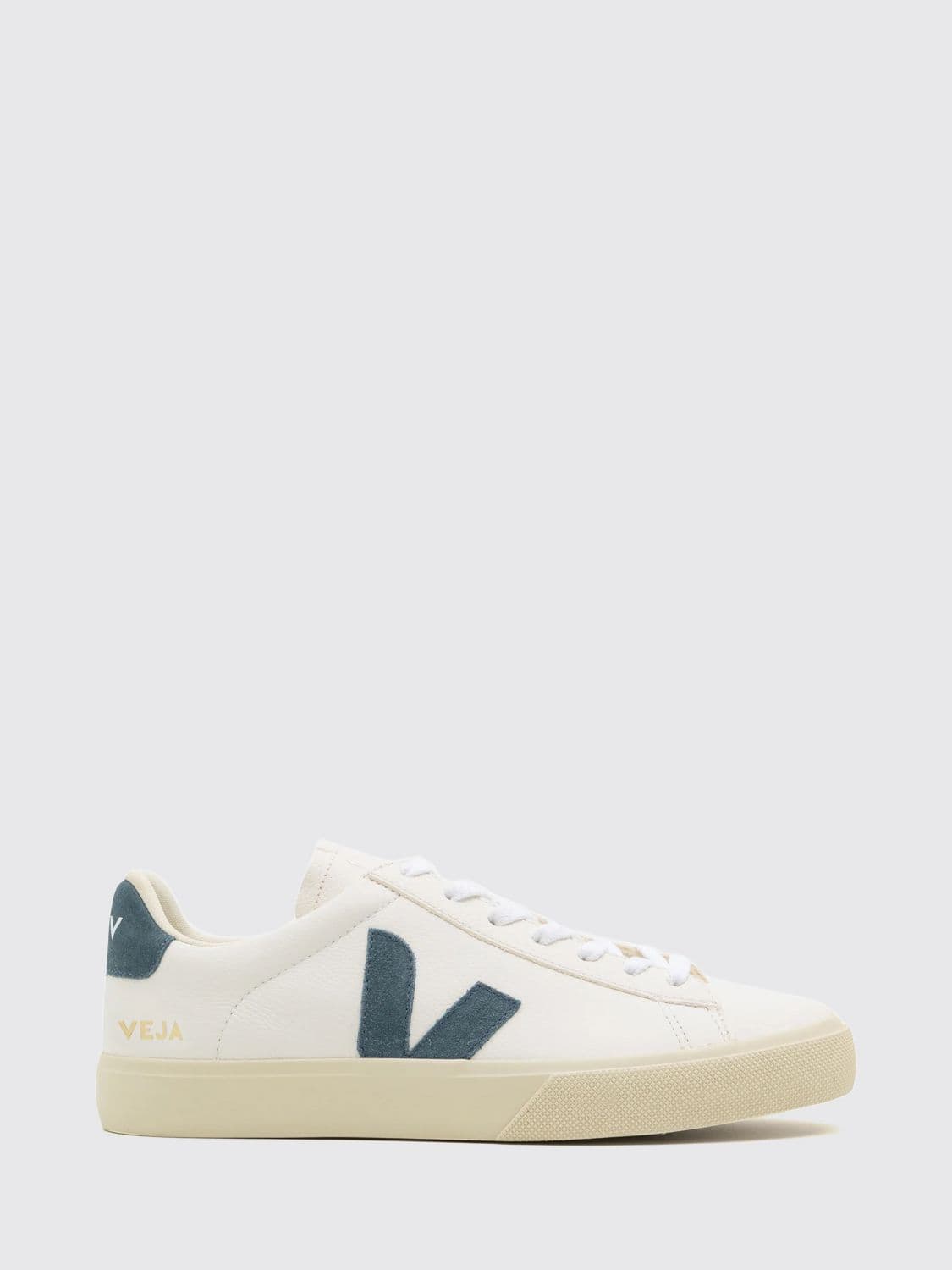 Veja Campo ChromeFree Leather Sneakers with Contrast Logo